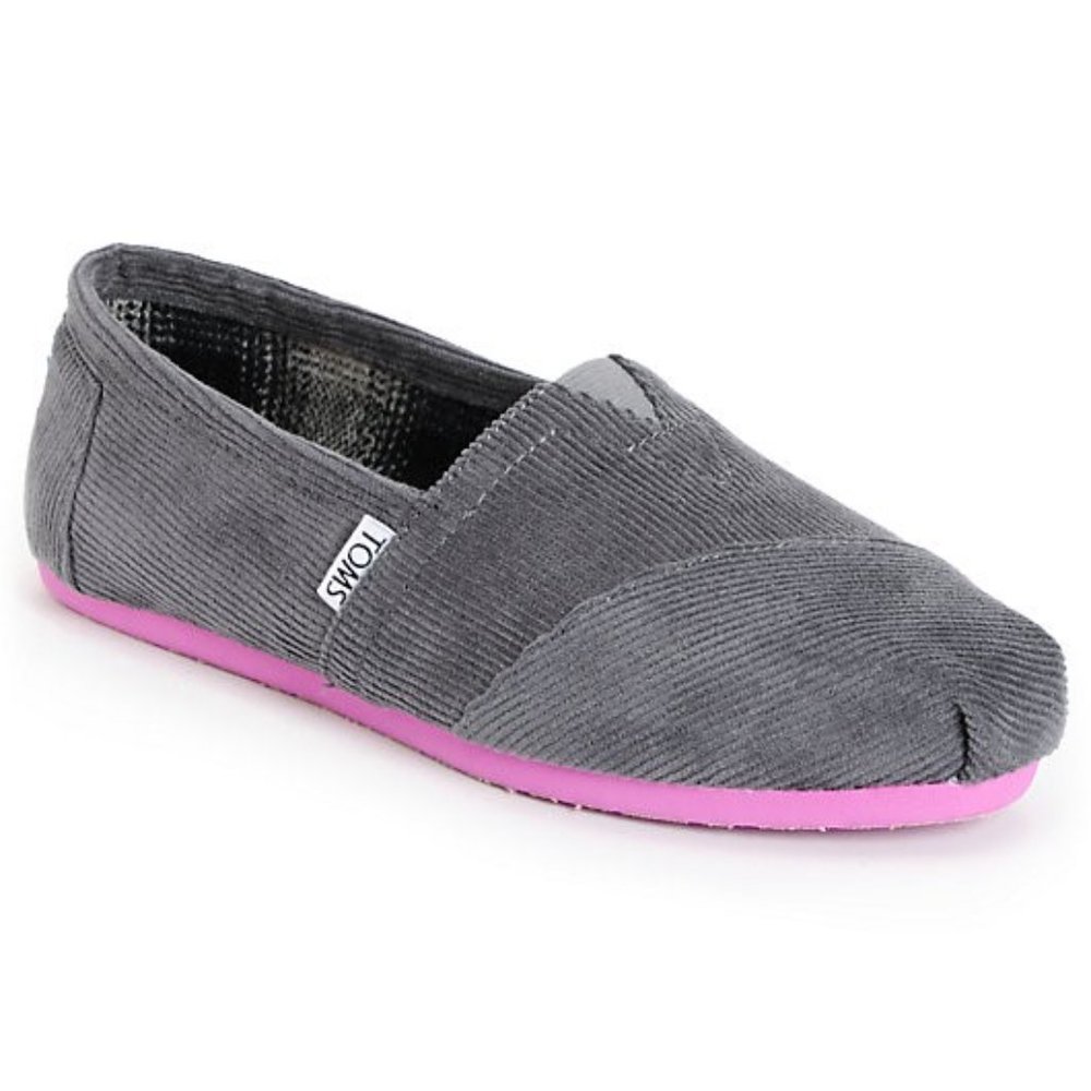 TOMS corduroy shoes